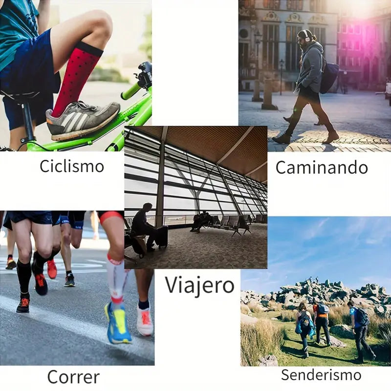 Medias de Compresión ActiveRelief™ con Cierre + Alivio Rápido + Ajuste Antifatiga