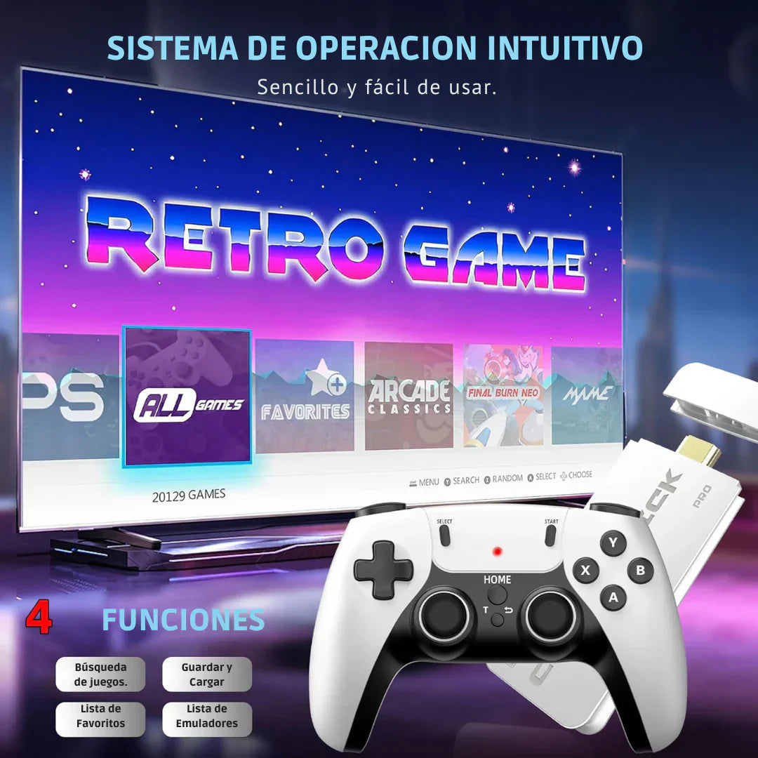 🚨APROVECHA LA OFERTA:  CONSOLA M15 PRO CON +20,000 JUEGOS RETRO 🎮