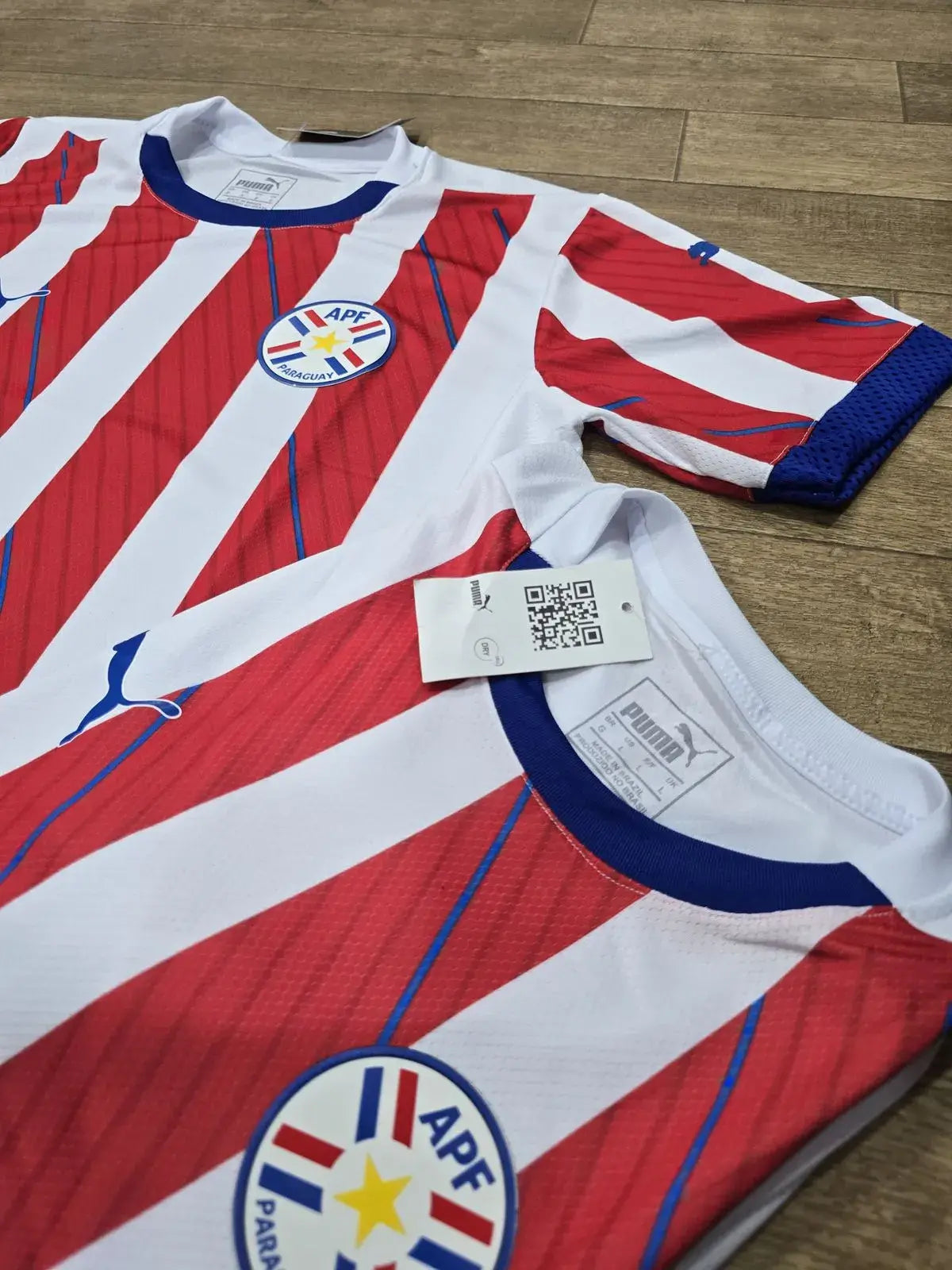 Remera Oficial Paraguay Pasión guaraní que se lleva en el pecho 🎁 HOY 30% DCTO