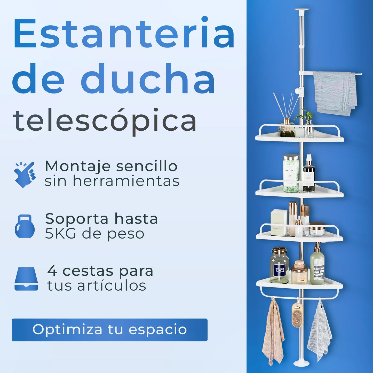 🚨 GRAN LANZAMIENTO: ESQUINERO DE BAÑO PREMIUM MULTIFUNCIONAL