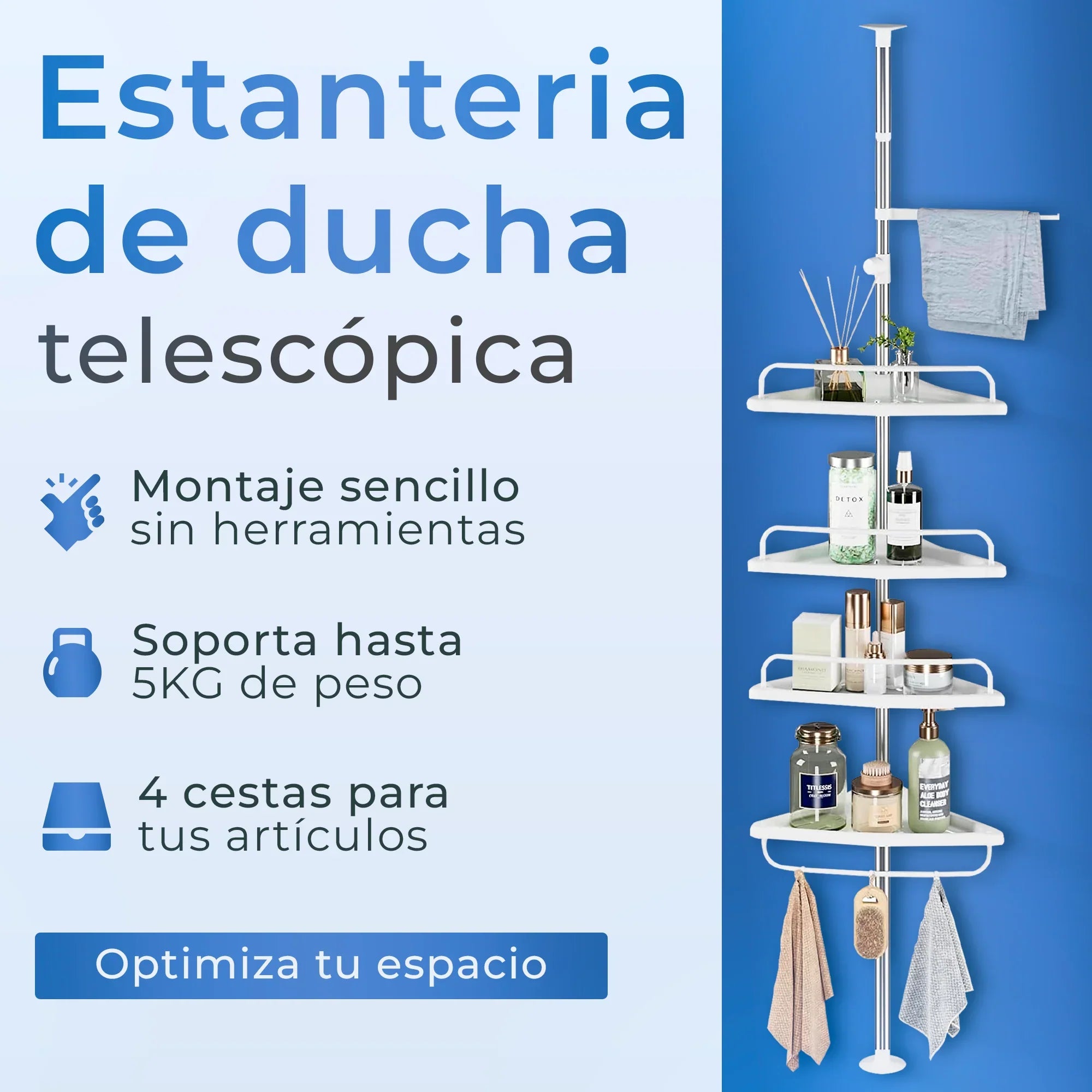 🚨 GRAN LANZAMIENTO: ESQUINERO DE BAÑO PREMIUM MULTIFUNCIONAL