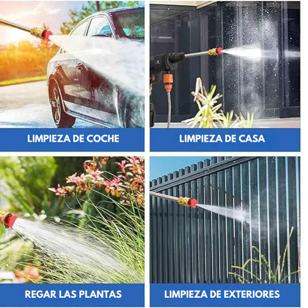 MALOPowerClean™ Hidrolavadora de Alta Presión Inalámbrica + 2 Baterías + Kit 💼