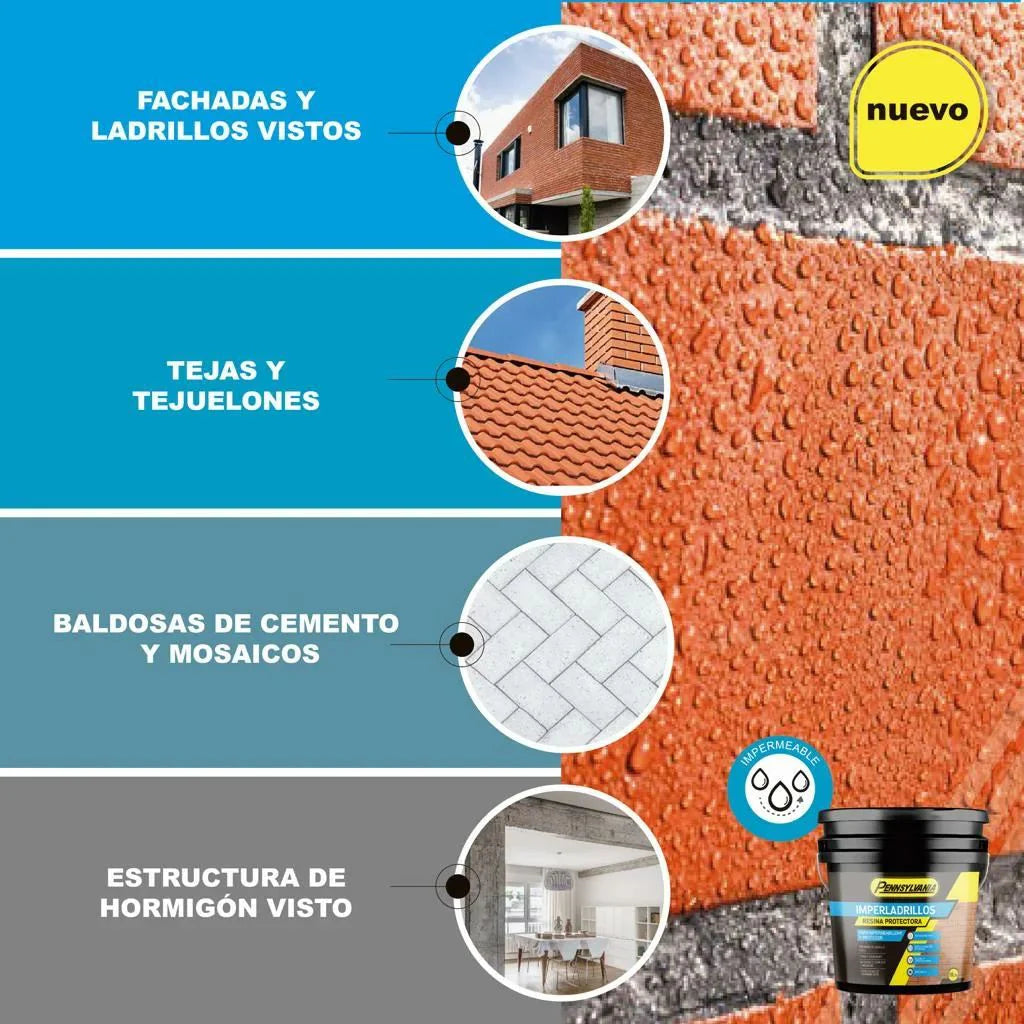 💦 Impermeabilizante Alemán Exprés – Protección Transparente para tu Hogar