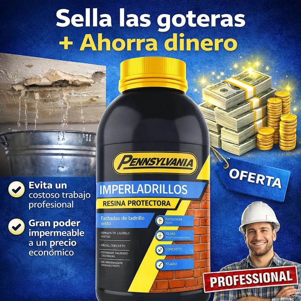 💦 Impermeabilizante Alemán Exprés – Protección Transparente para tu Hogar
