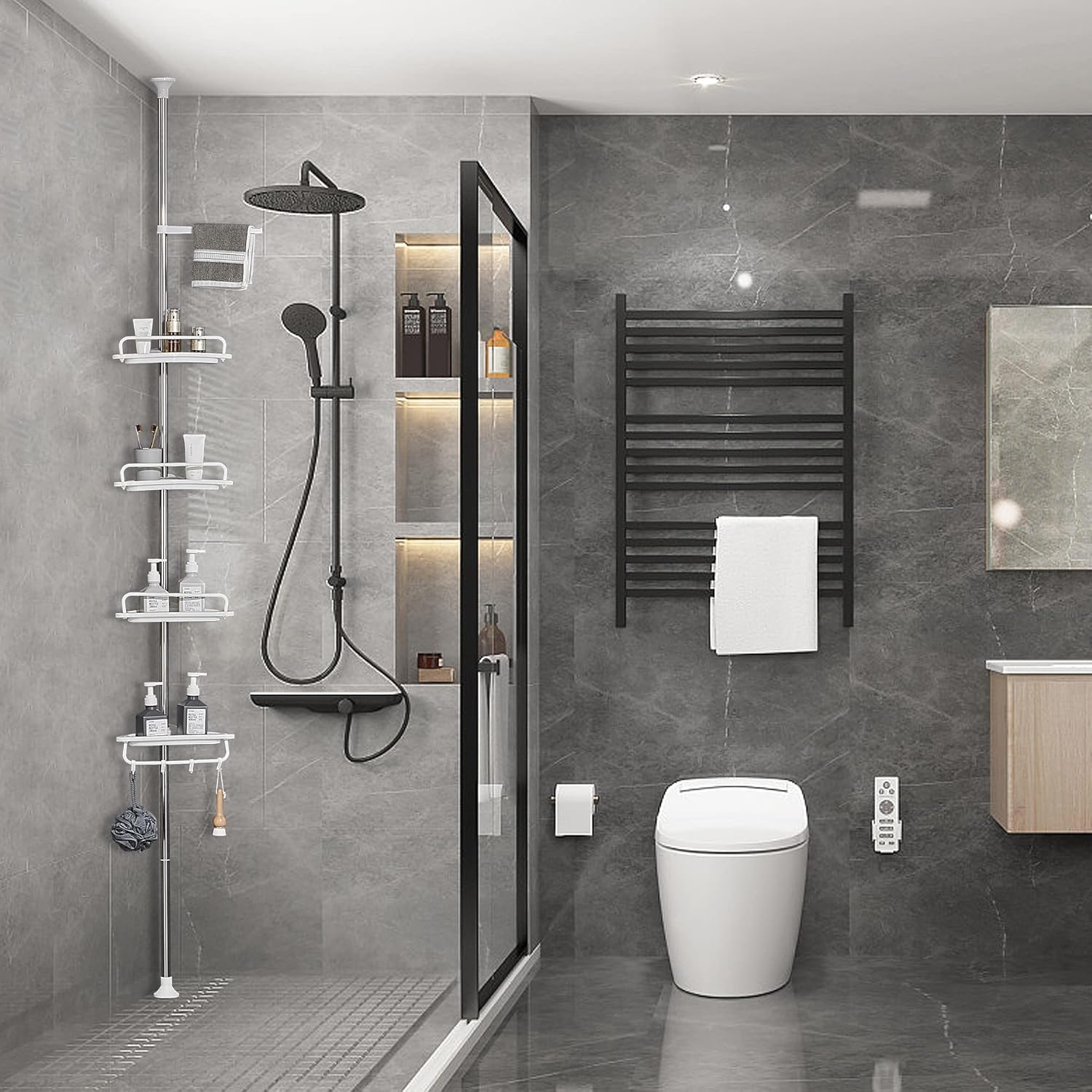 🚨 GRAN LANZAMIENTO: ESQUINERO DE BAÑO PREMIUM MULTIFUNCIONAL
