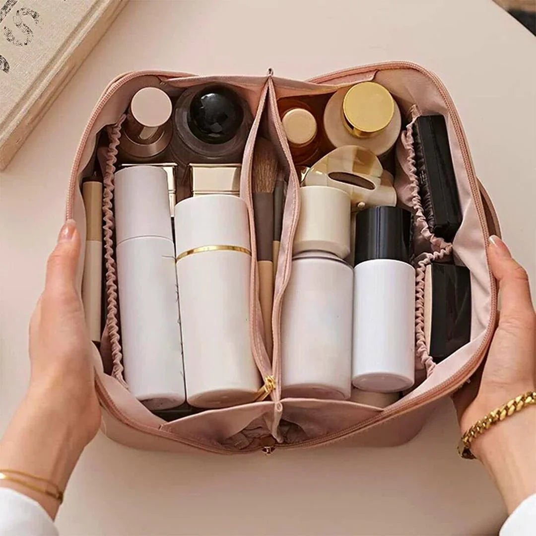 Cosmetiquera Neceser Premium: Diseño Elegante + Máxima Capacidad