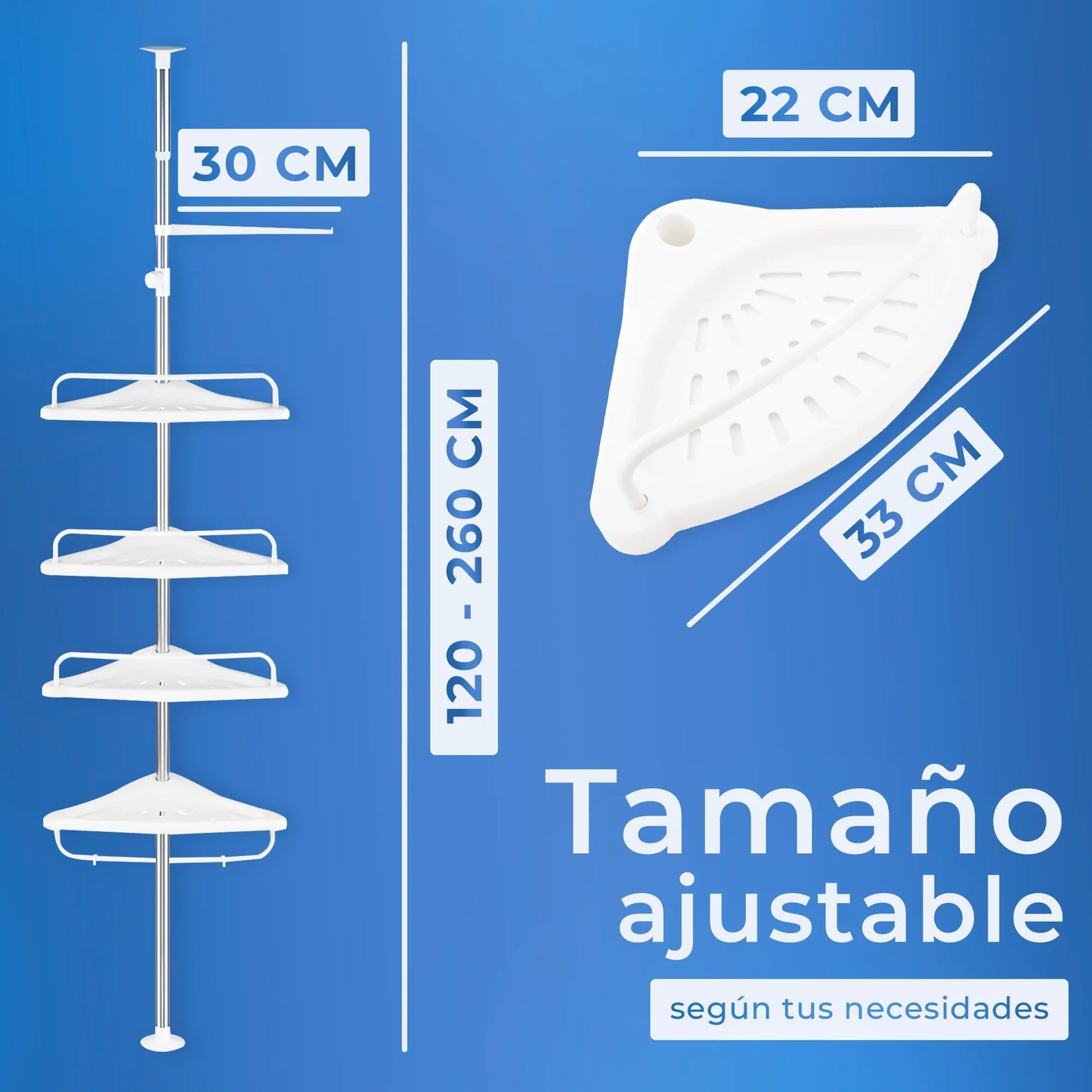 🚨 GRAN LANZAMIENTO: ESQUINERO DE BAÑO PREMIUM MULTIFUNCIONAL