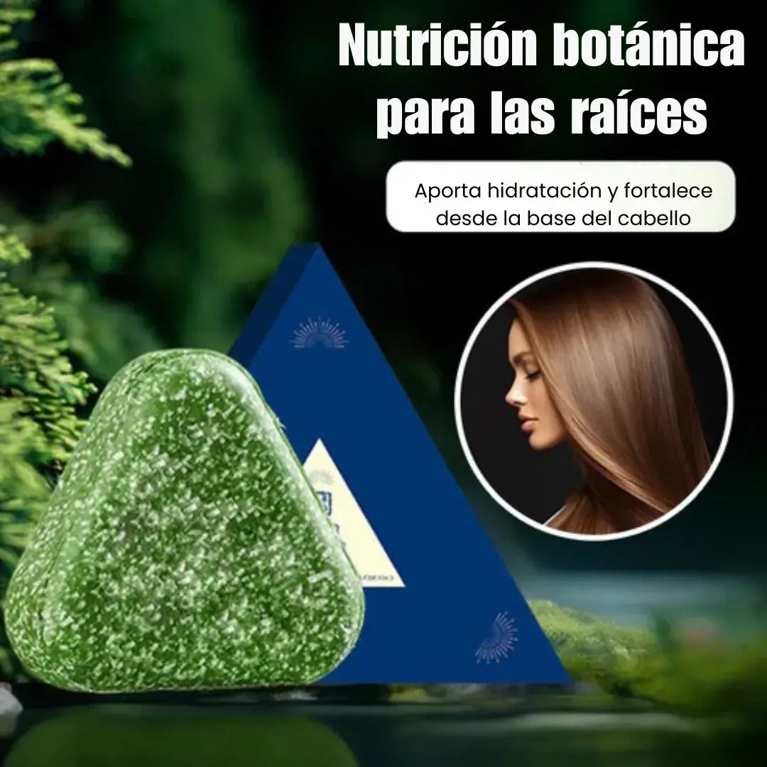 Jabón Capilar de Hierbas Orgánicas 🌿 Fortalece y Nutre desde la Raíz