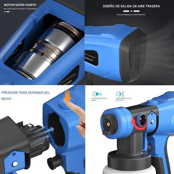 Pulverizador eléctrico de alta presión 🔥con tecnología alemana