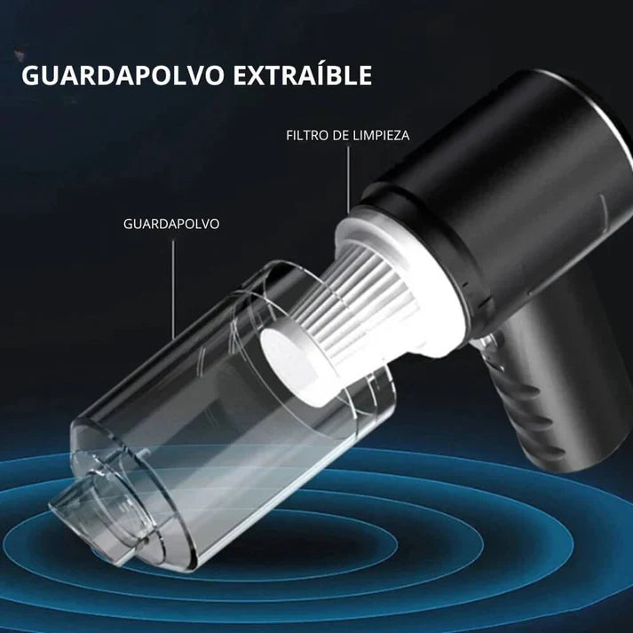 🚨GRAN OFERTA ASPIRADORA PORTÁTIL TURBOCLEAN 3X: ASPIRA, INFLA Y MIDE PRESIÓN + ENVÍO GRATIS