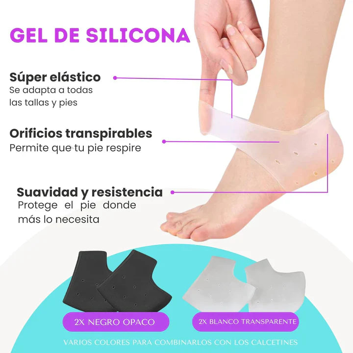 Taloneras terapéuticas transpirables - PharmaToe™