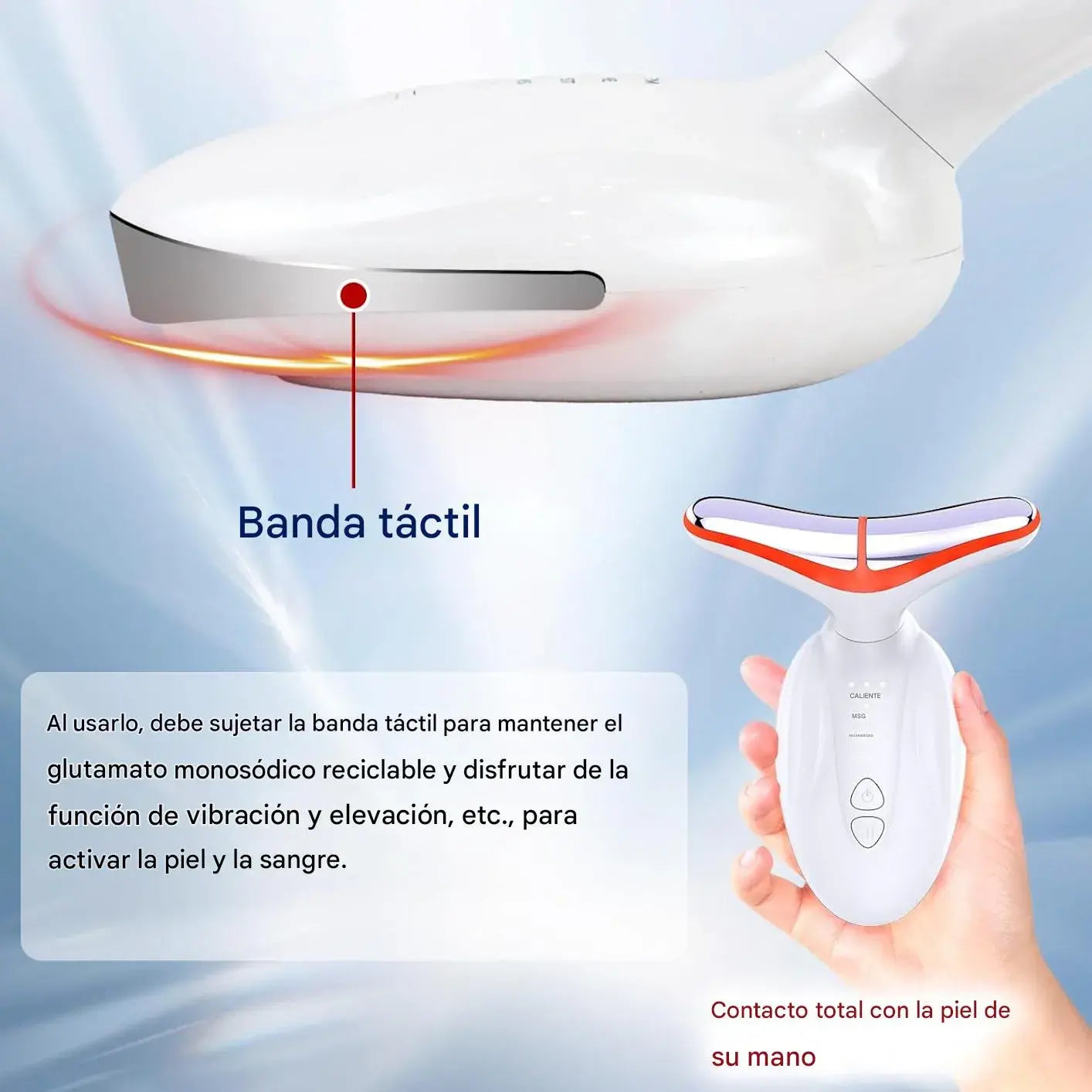 Especial Día de la Madre - Masajeador Facial LED – Un Regalo Único 🎁 30% DCTO