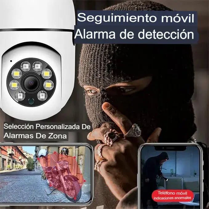 🚨NUEVO LANZAMIENTO-FOCO CÁMARA 360° V380 PRO