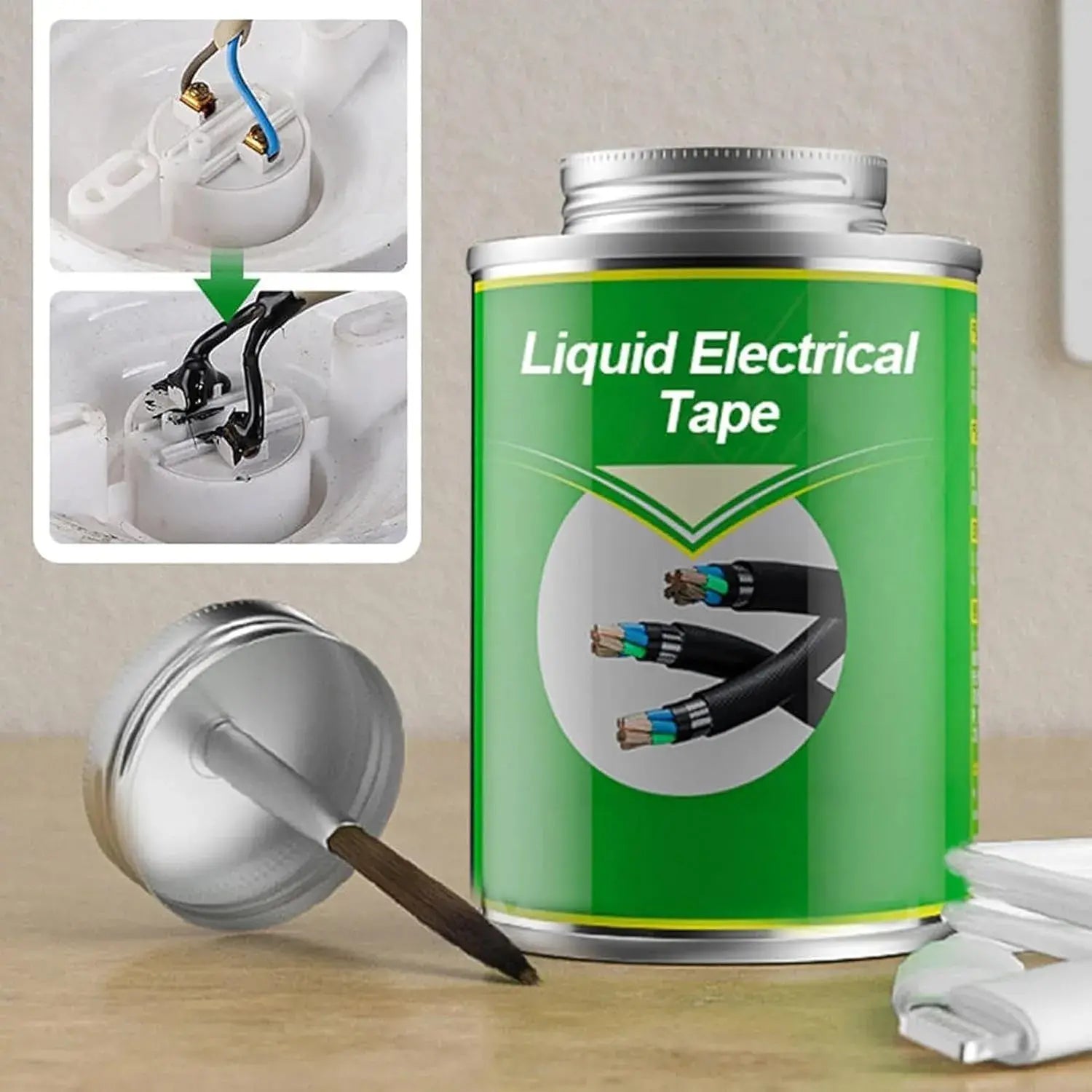 Cinta Eléctrica Líquida de Alta Tecnología 100ml + Aislamiento Total + Durabilidad Extrema