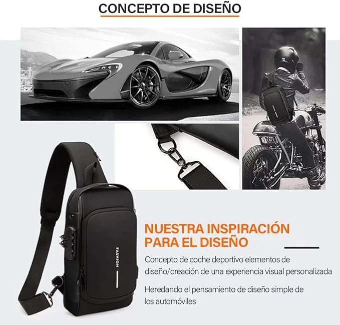 Mochila Anti robo - Tranquilidad y protección total en cada salida 🎁 HOY 30% DCTO