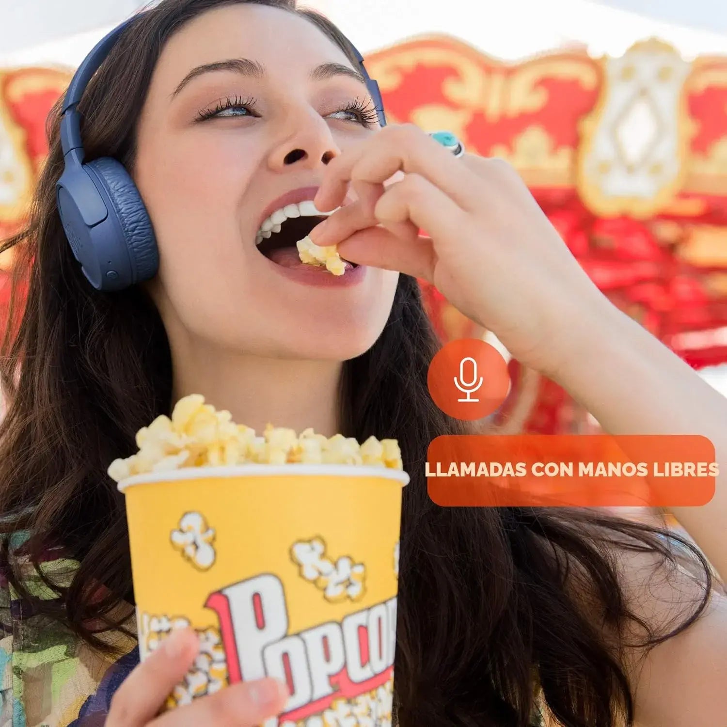 Audífonos  Bluetooth para gaming y música con sonido Pure Bass + micrófono HD
