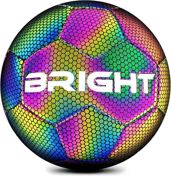 ⭐ Balón Galaxy Bright™ ⚽ Reflectivo 360° + Súper resistente + Diseño exclusivo