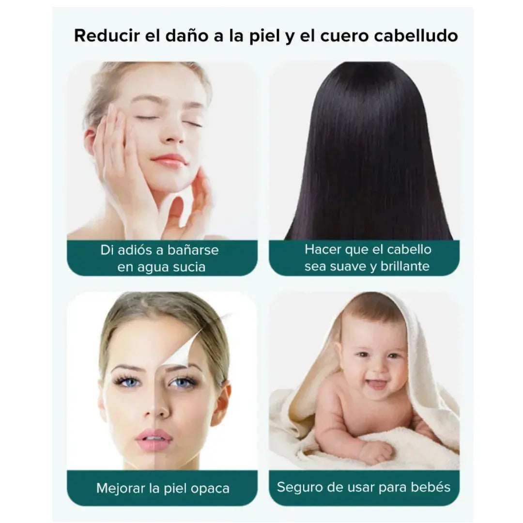 💧 Ducha HydroBoost™ 360° – Tecnología Alemana de Alta Presión y 3 Modos SPA