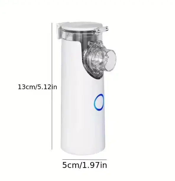 💨 Nebulizador Portátil Ultrasónico Pro + Kit Familiar: ¡Recarga USB/Batería! 🔋