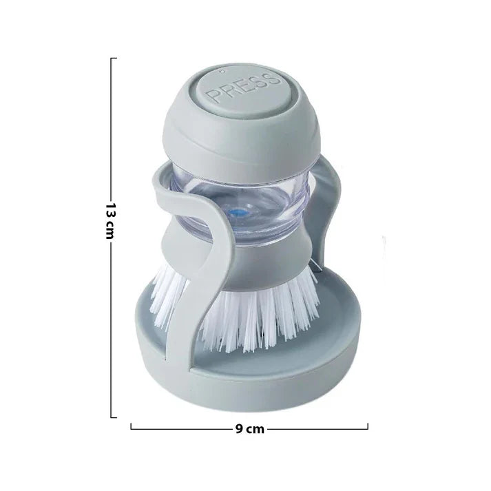 Cepillo 3 en 1 de cocina premium con dispensador + envío gratis