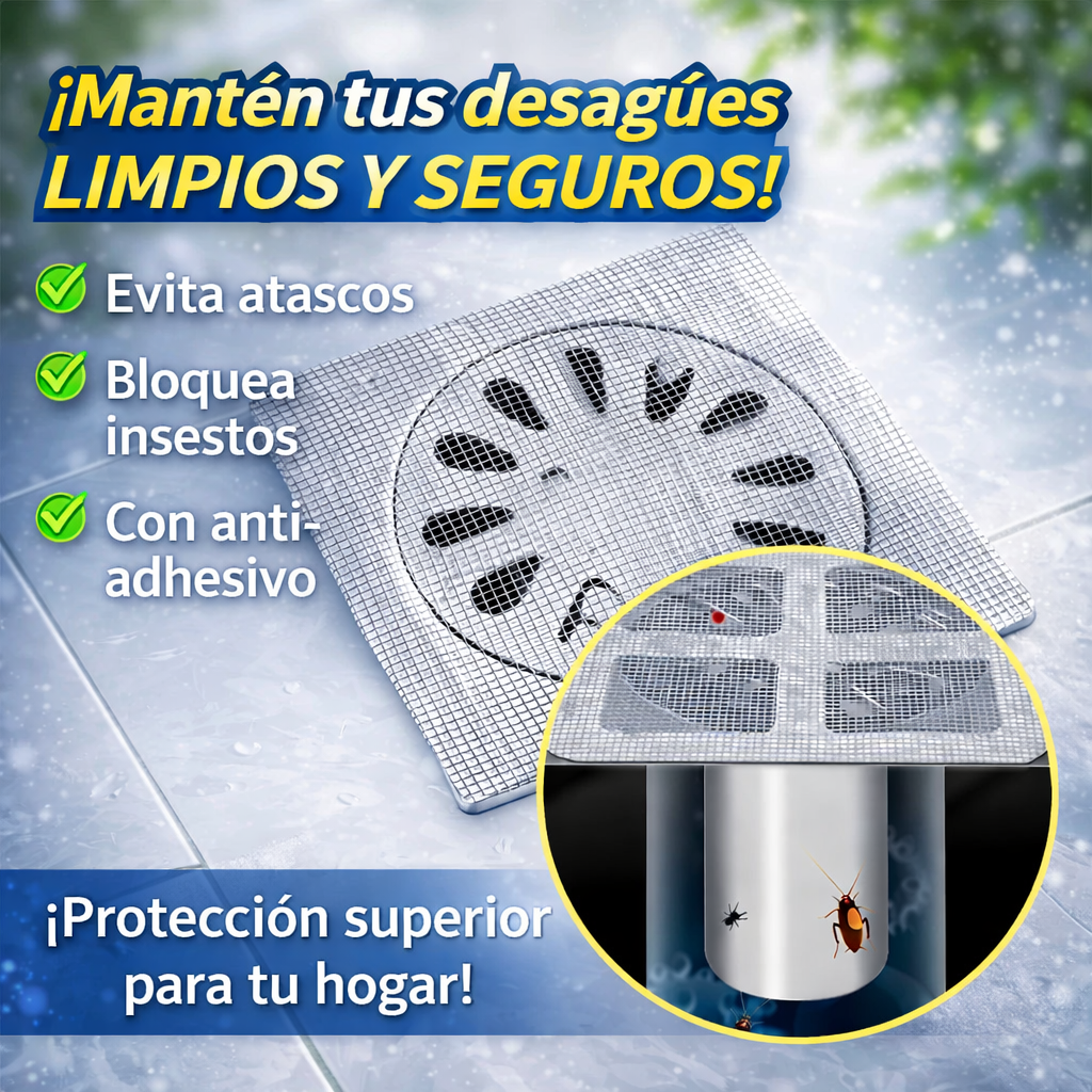Pack x20 Filtros para Rejilla – Protección Total contra Atascos