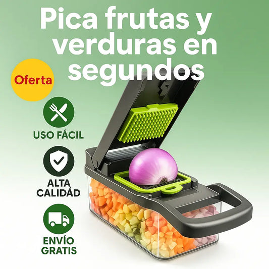 🚨LANZAMIENTO PREMIUM - CORTADOR DE VERDURAS 13 EN 1 | SEGURO Y VERSÁTIL🔪