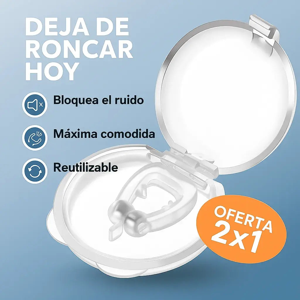 Respira mejor, duerme profundo: el clip nasal que transforma tus noches
