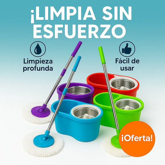 🚨GRAN OFERTA LAMPAZO GIRATORIO CON CESTA DE METAL Y BALDE