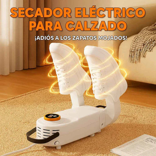 Secador de Zapatos Eléctrico DryMax con Calentador + Brazos Plegables + Diseño Compacto