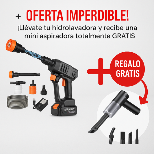 ⏳ ¡TIEMPO LIMITADO! MINI LAVADORA PROFESIONAL + REGALO EXCLUSIVO 🎁