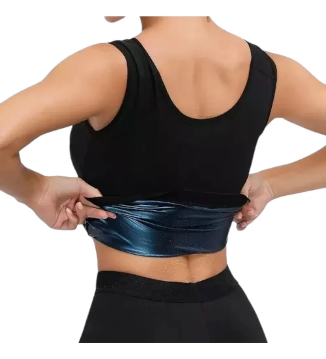 Faja Reductora de Alto Rendimiento con Efecto Sauna + Compresión Moldeadora + Sudoración Activa