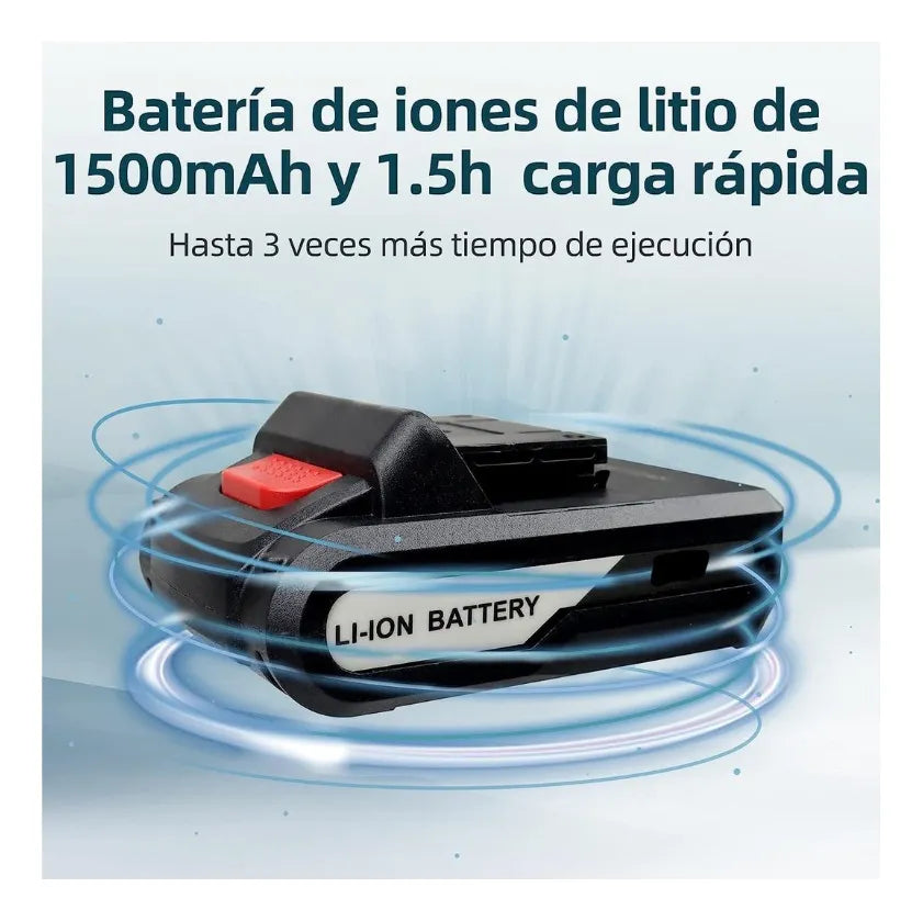 🔧 Taladro Inalámbrico BOMDER Premium + 2 Baterías + Kit de 32 Accesorios