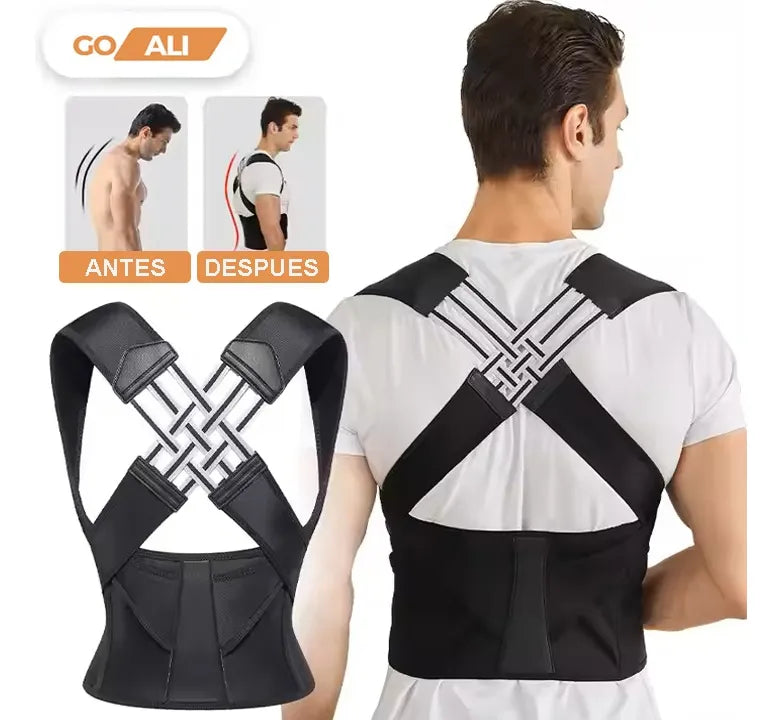 Corrector de Postura Premium Unisex con Soporte Lumbar y Diseño Transpirable