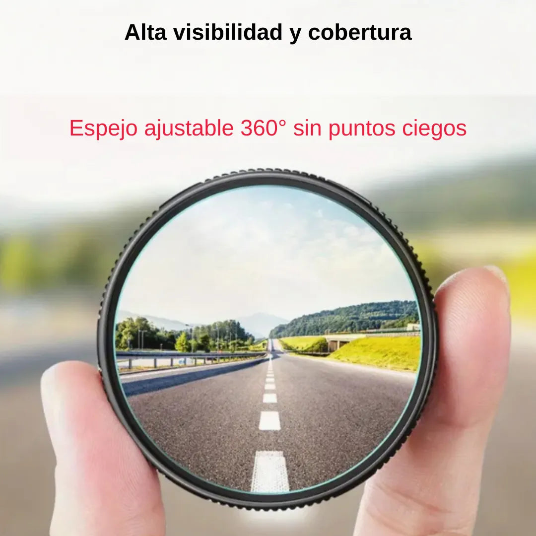 🔥 Espejos Punto Ciego 360°  | Visión clara y protección para tu auto