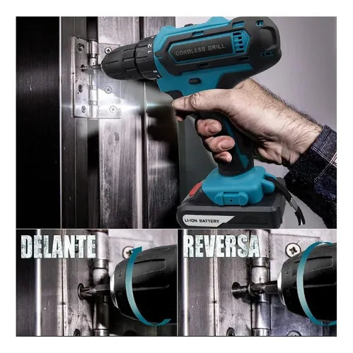 🔧 Taladro Inalámbrico BOMDER Premium + 2 Baterías + Kit de 32 Accesorios