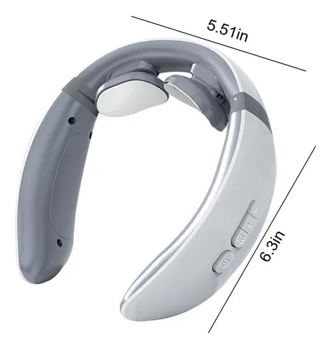 Masajeador Cervical Inteligente con Calor Terapéutico + 12 Niveles de Intensidad + Ebook Exclusivo de Regalo🎁