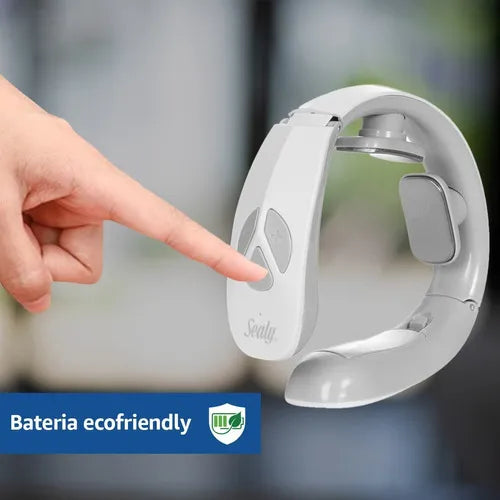 Masajeador Cervical Inteligente con Calor Terapéutico + 12 Niveles de Intensidad + Ebook Exclusivo de Regalo🎁