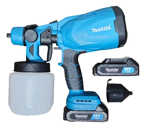 Pulverizador Makita original🔋Doble Batería 35V – Alta Presión y Acabado Impecable en Minutos