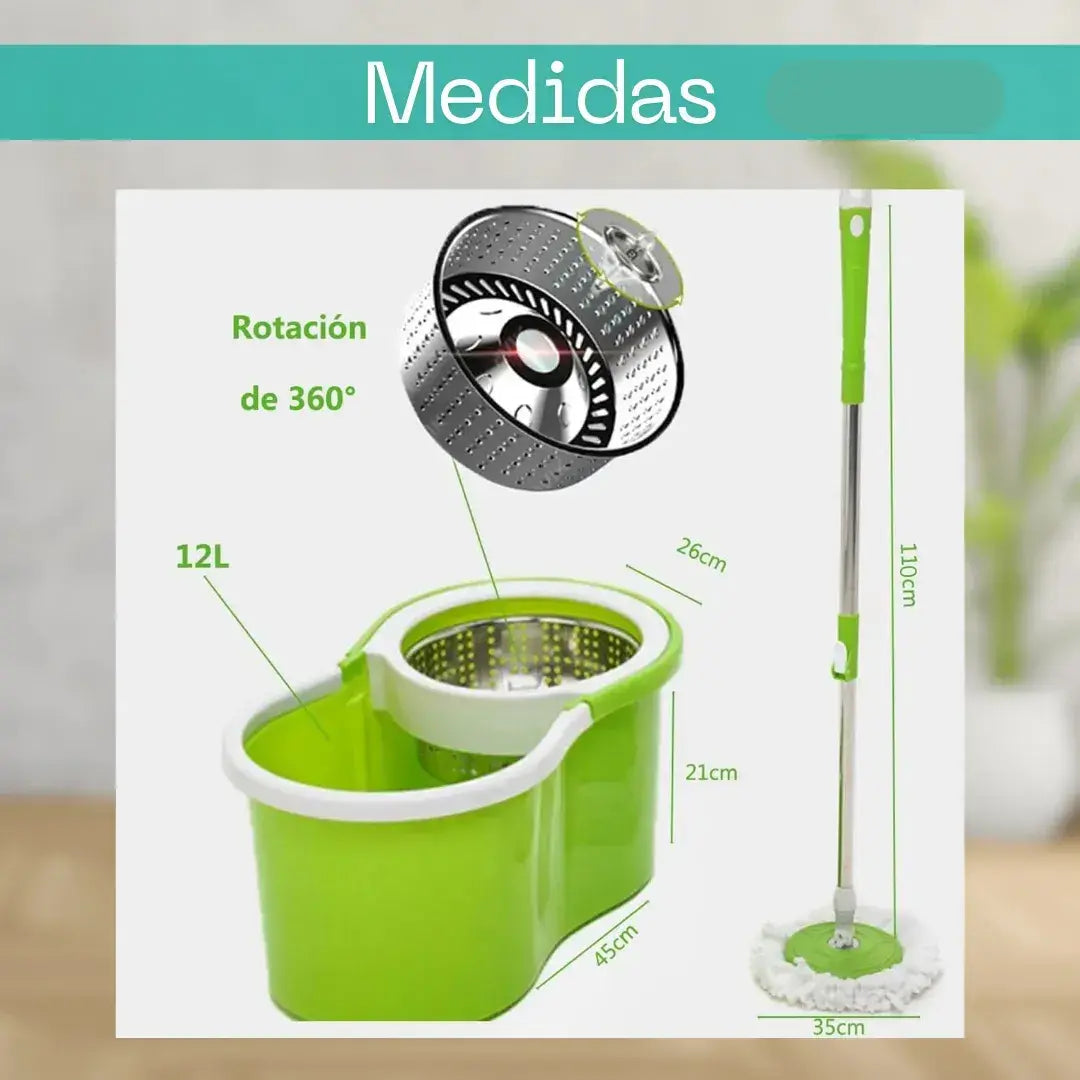 🚨GRAN OFERTA LAMPAZO GIRATORIO CON CESTA DE METAL Y BALDE