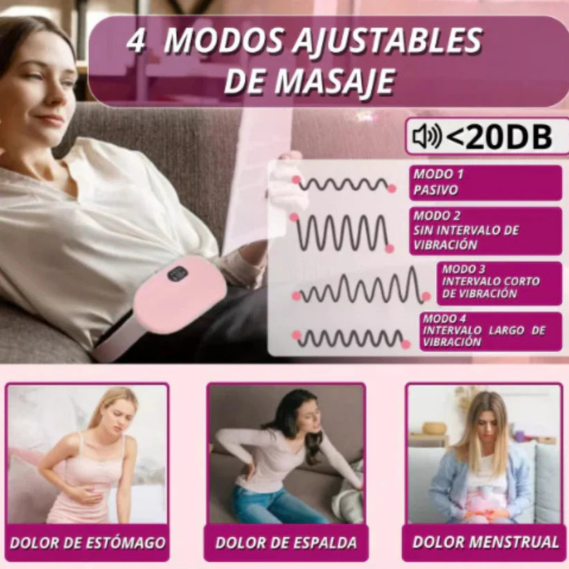LunaCare™ Cinturón Aliviador de Cólicos | Alivio Inmediato