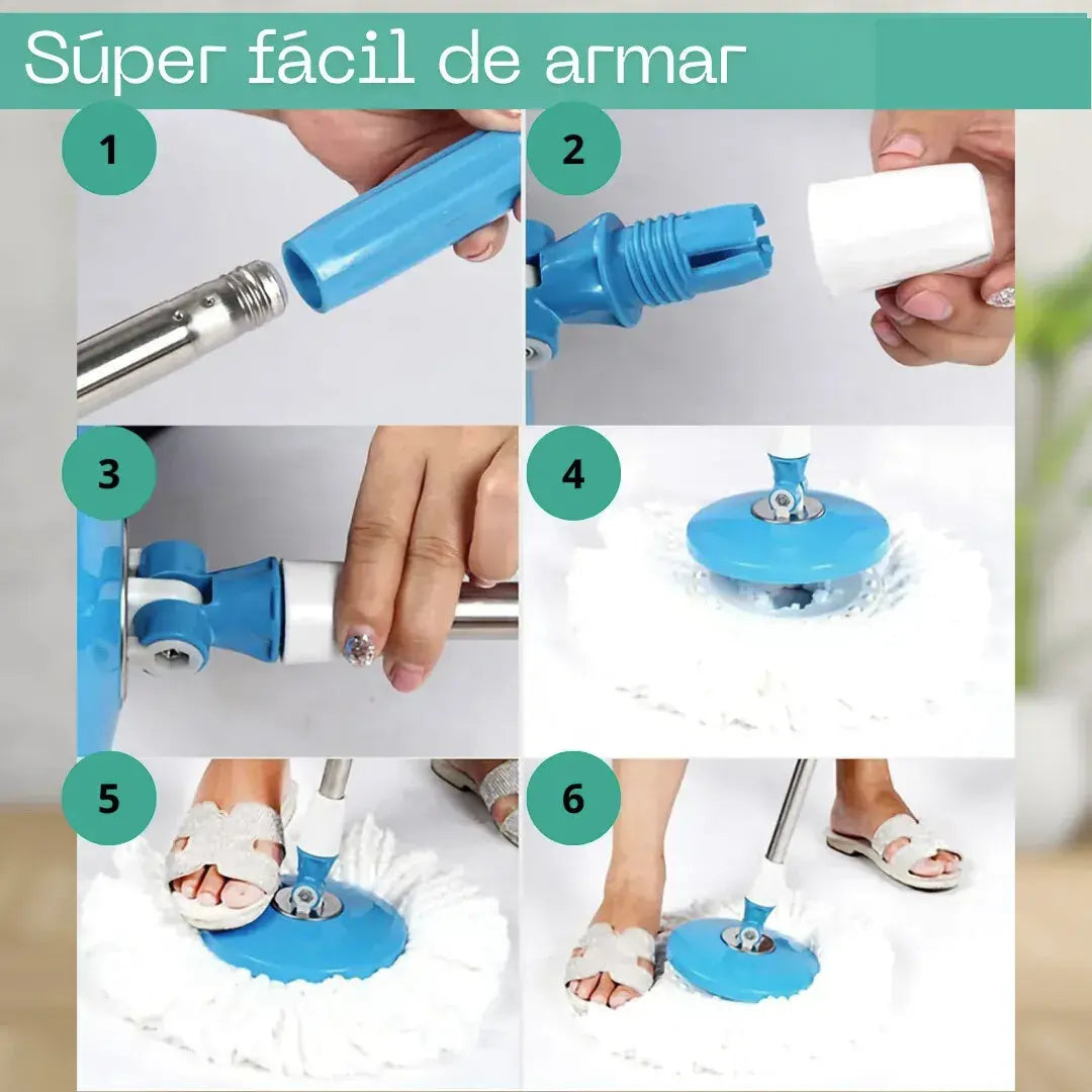 🚨GRAN OFERTA LAMPAZO GIRATORIO CON CESTA DE METAL Y BALDE