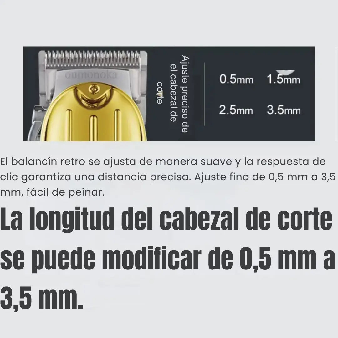 💈Máquina de peluquería profesional inalámbrica con Motor Alemán + Kit completo