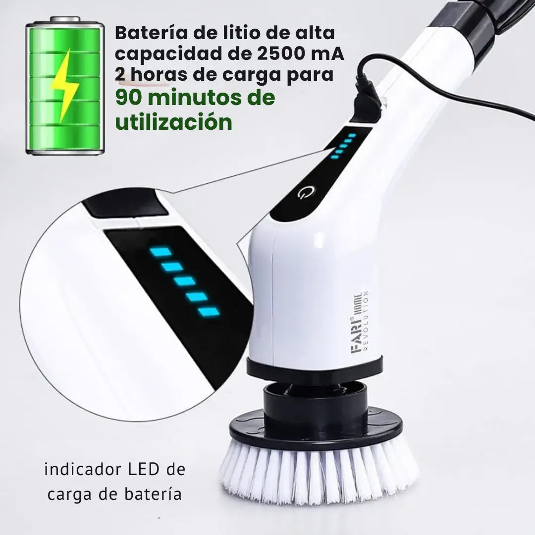 🌀 Momk™ UltraSpin Pro 9 en 1 — Cepillo Eléctrico con Potencia Turbo y 8 Cabezales