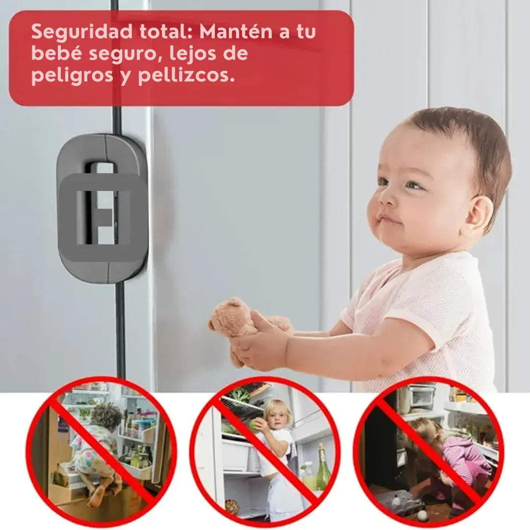Cerradura de alta resistencia para refrigerador 🔒