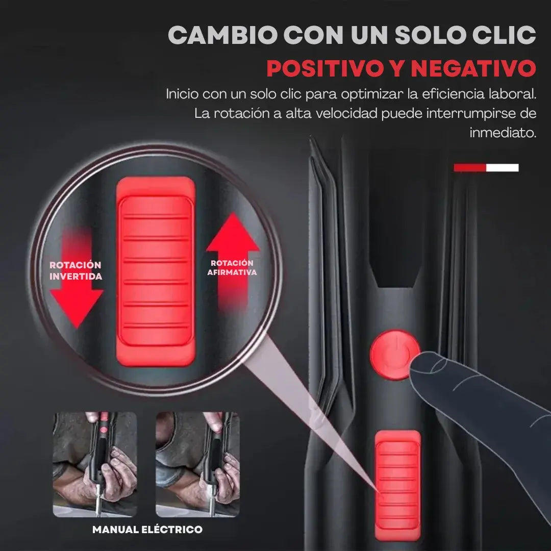 Destornillador eléctrico inalámbrico de precisión + masajeador eléctrico de regalo🎁