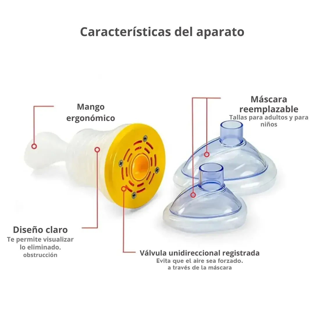 LifeSaver Air – Dispositivo antiatragantamiento profesional con succión médica y uso familiar