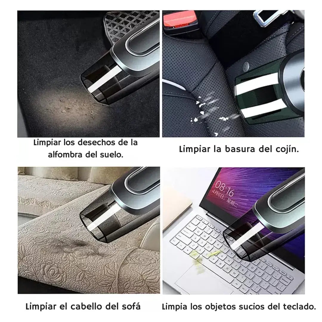 Aspiradora Inalámbrica Konka™ Potente Para Auto Y Hogar 120 W