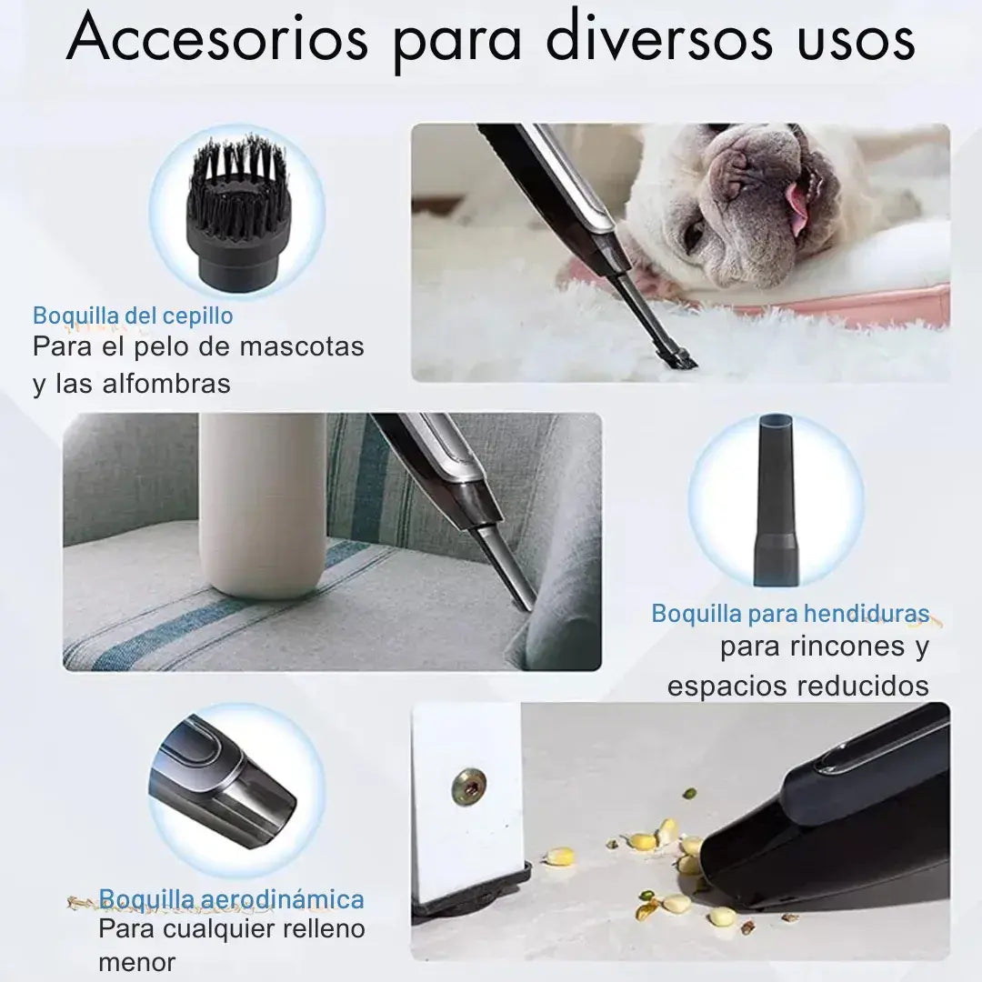 Aspiradora Inalámbrica Konka™ Potente Para Auto Y Hogar 120 W