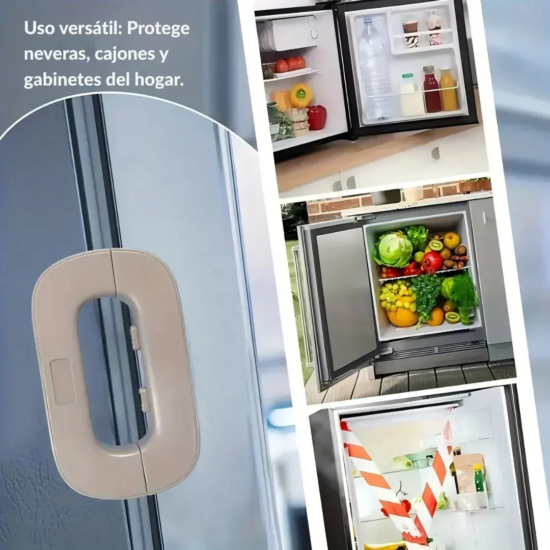 Cerradura de alta resistencia para refrigerador 🔒