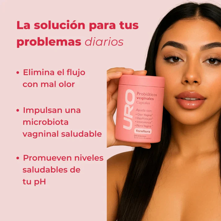 URO Original | Probiótico Femenino para Equilibrar tu pH y Cuidar tu Flora Íntima